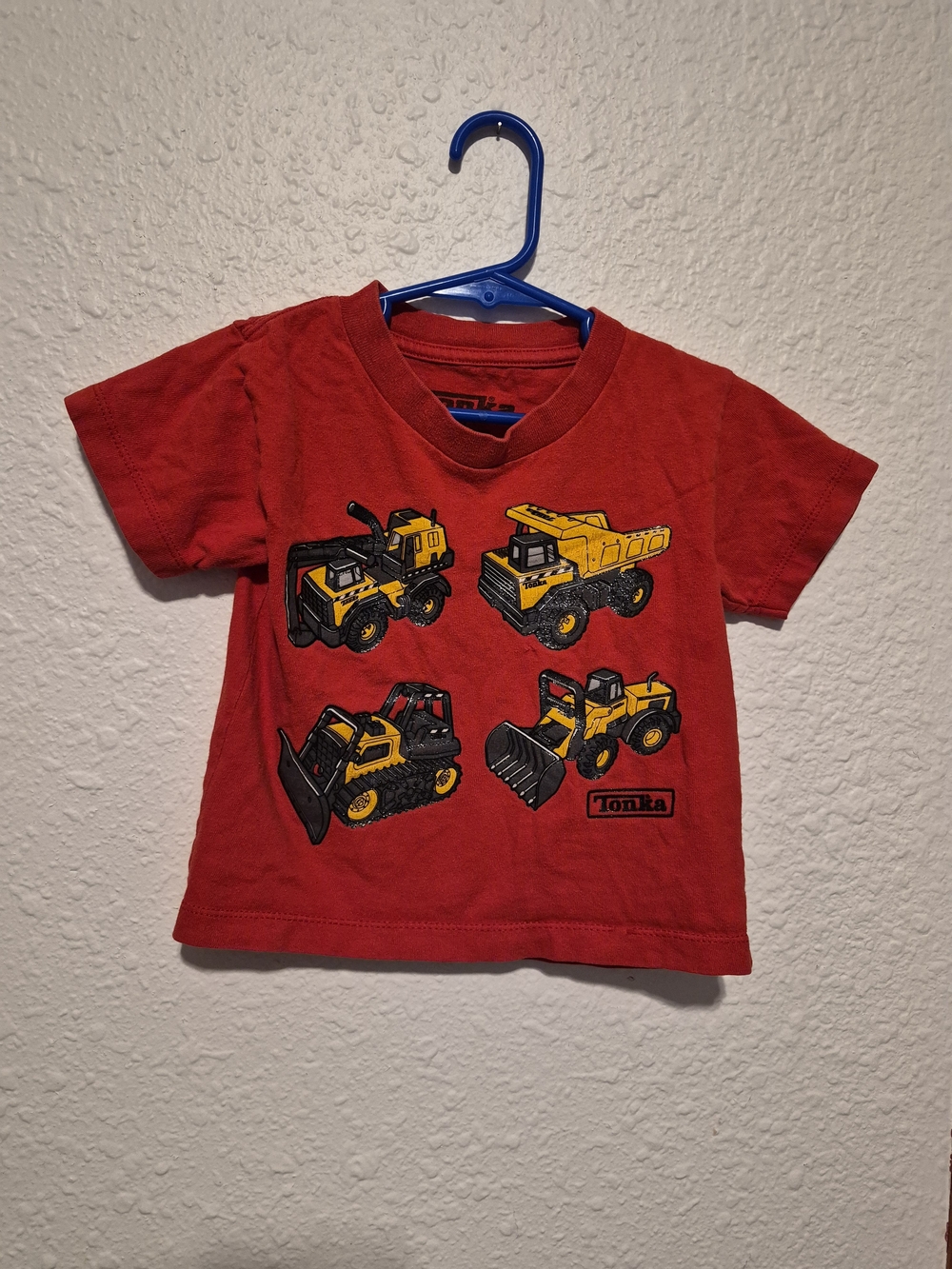 Tonka Kids Red Construction Trucks T-Shirt